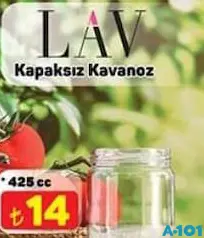 LAV KAPAKSIZ KAVANOZ 425 CC LAV KAPAKSIZ KAVANOZ 425 CC
